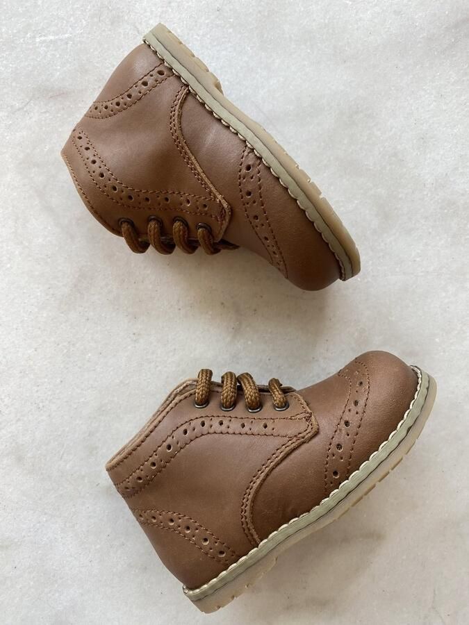 Lunella eerste stap schoentje cognac