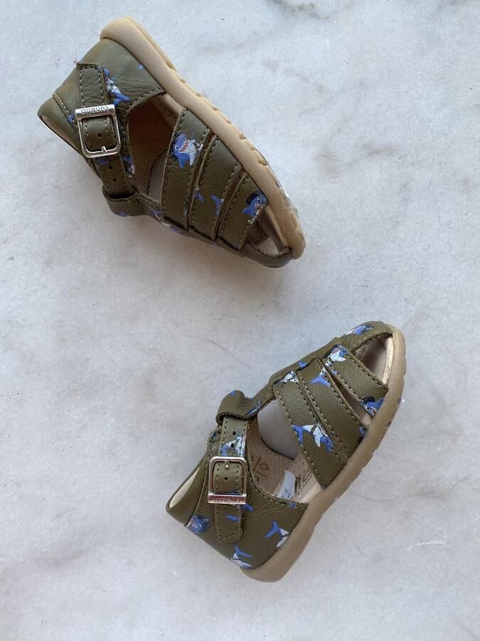 Lunella jongenssandaal met hiel en top