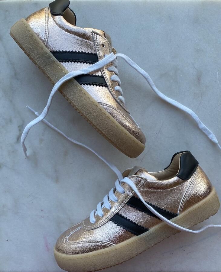 Lunella sneaker goud