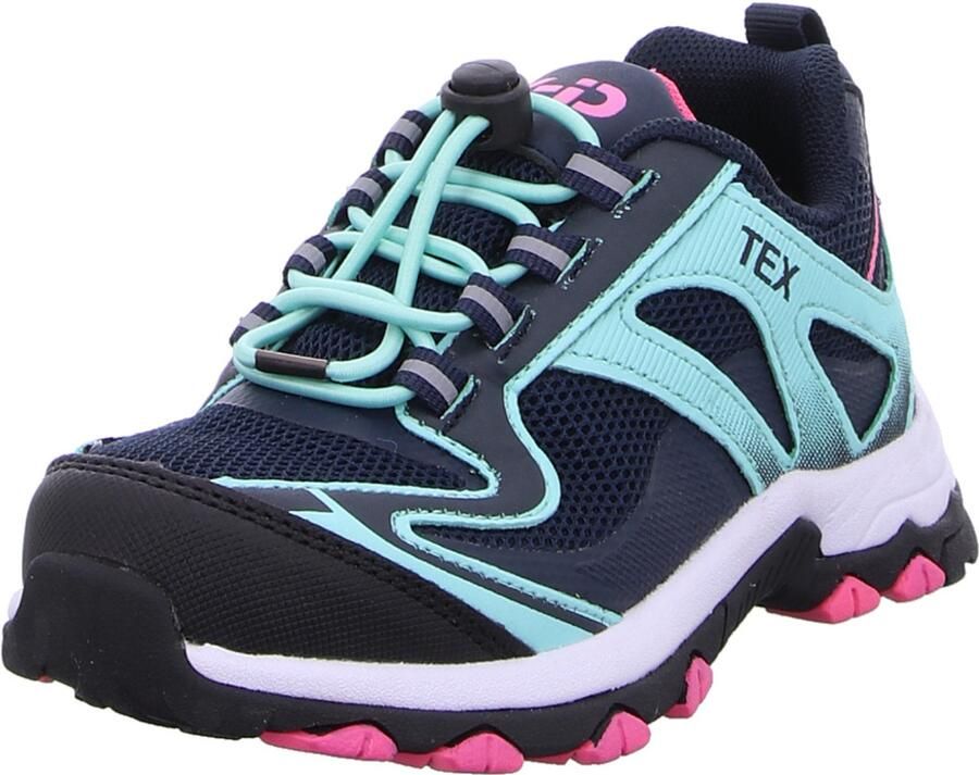 Lurchi unisex veterschoenen donkerblauw