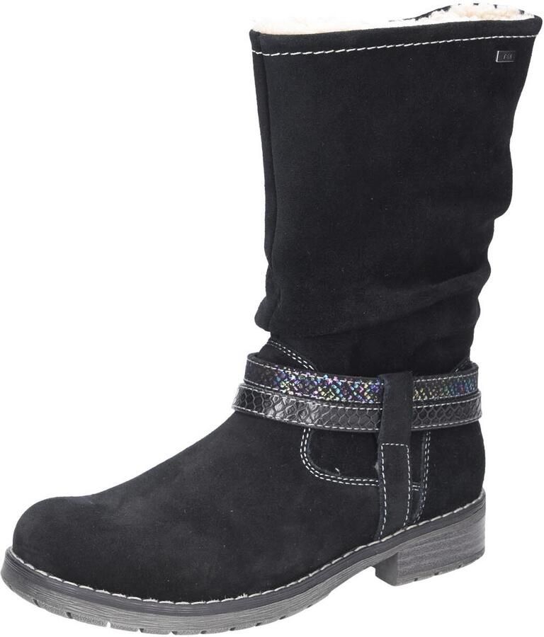 Lurchi unisex veterschoenen zwart