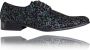 Lureaux Black Fusion Kleurrijke Schoenen Voor Heren Veterschoenen Met Print - Thumbnail 1