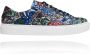 Lureaux Blanc Mystery Sneaker Kleurrijke Schoenen Voor Heren Veterschoenen Met Print - Thumbnail 1