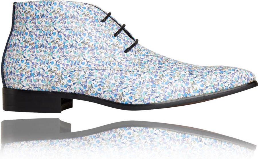 Lureaux Bluasis High Kleurrijke Schoenen Voor Heren Veterschoenen Met Print