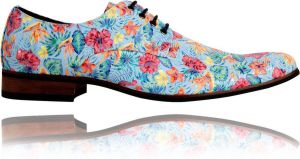 Lureaux Botanicus Kleurrijke Schoenen Voor Heren Veterschoenen Met Print