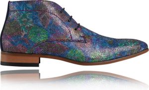 Lureaux Colorful Wizard Kleurrijke Schoenen Voor Veterschoenen Met Print