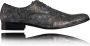 Lureaux Gray Secret Kleurrijke Schoenen Voor Heren Veterschoenen Met Print - Thumbnail 1