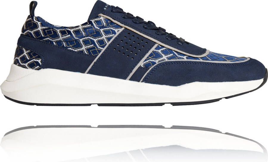 Lureaux LRX ONE Blue Breeze Kleurrijke Schoenen Voor Heren Veterschoenen Met Print