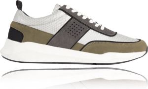 Lureaux LRX ONE Green Kleurrijke Schoenen Voor Heren Veterschoenen Met Print