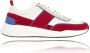 Lureaux LRX ONE Red Kleurrijke Schoenen Voor Heren Veterschoenen Met Print - Thumbnail 1