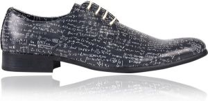 Lureaux Math Kleurrijke Schoenen Voor Heren Veterschoenen Met Print