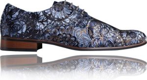 Lureaux Mystery Kleurrijke Schoenen Voor Heren Veterschoenen Met Print