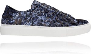 Lureaux Mystery Sneaker Kleurrijke Schoenen Voor Heren Veterschoenen Met Print