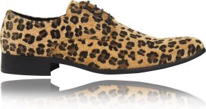 Lureaux Phantera Kleurrijke Schoenen Voor Heren Veterschoenen Met Print