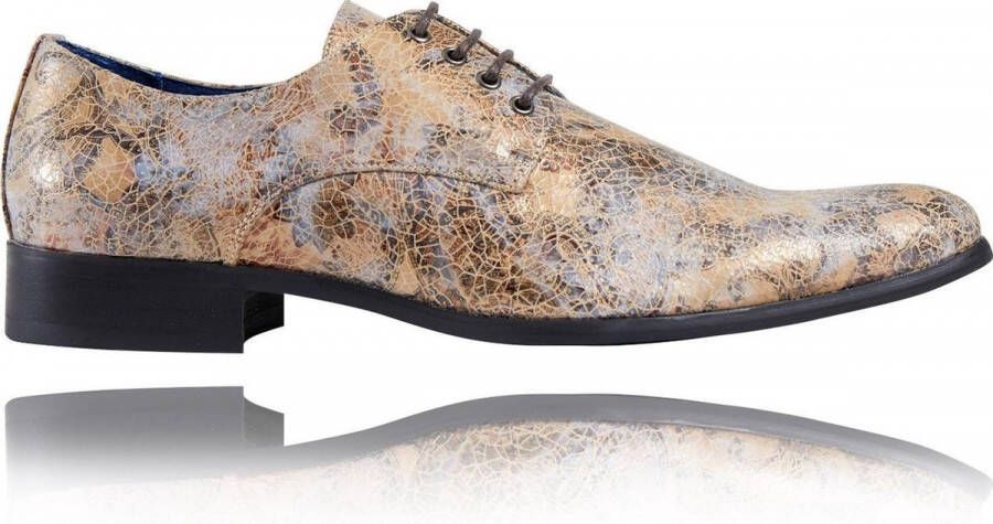 Lureaux Sandy Kleurrijke Schoenen Voor Heren Veterschoenen Met Print -  Schoenen.nl
