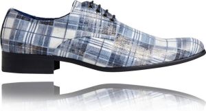 Lureaux Scottish Residence Kleurrijke Schoenen Voor Heren Veterschoenen Met Print
