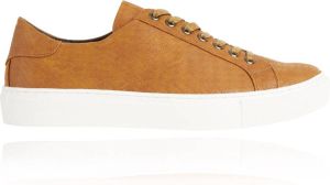 Lureaux Woven Copper Sneakers Handgemaakte Nette Schoenen Voor Heren