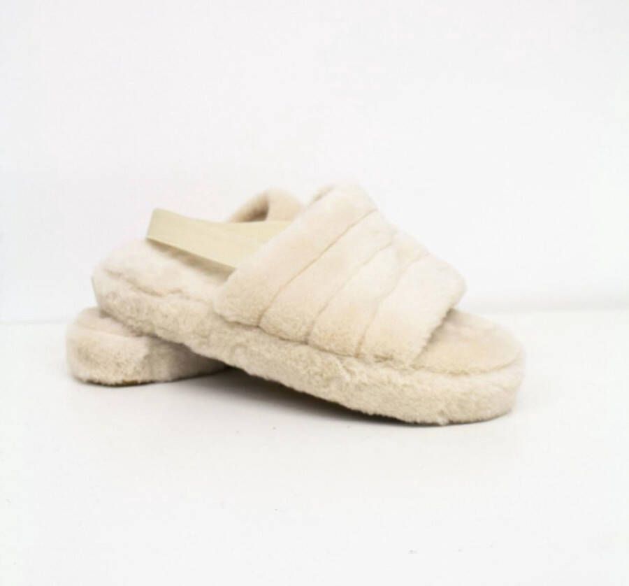 Luvee Fashion Kimmie Slipper Beige Sloffen Beige - Foto 1