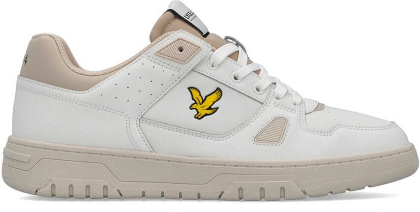 Lyle & Scott Witte Sneakers Evanton Collectie 2024 2025 White Heren