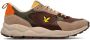 Lyle & Scott Bruine Sneakers Girvan Model Brown Heren - Thumbnail 1