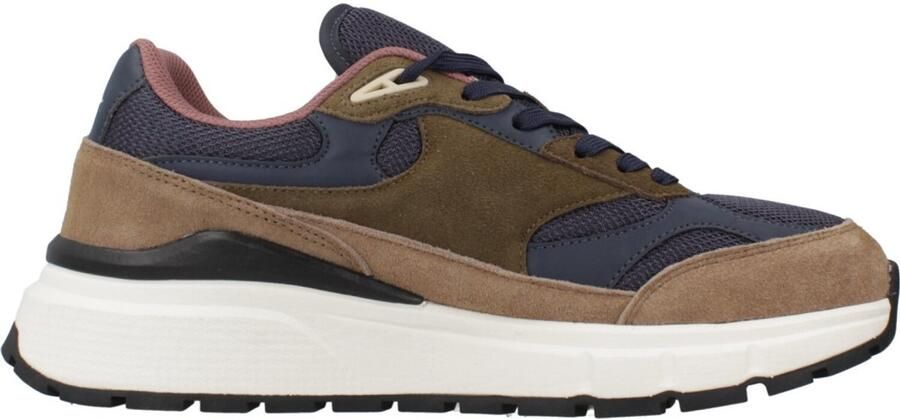 Lyle & Scott Runner 01 Kaki-Blauw Sneaker
