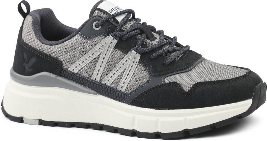 Lyle & Scott Sneaker Lennox Ash Grey Heren Sneakers