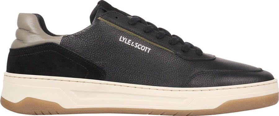 Lyle & Scott Comfortabele Lage Sneaker Black Heren