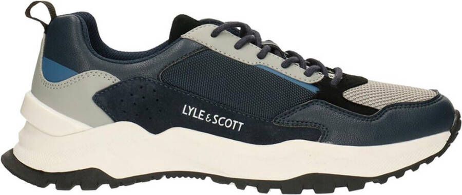 Lyle & Scott Comfortabele Lage Sneakers Blue Heren - Foto 1