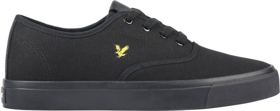 Lyle & Scott Wick Kids Zwart Jongens Textiel Logo 31 Sneakers - Foto 2