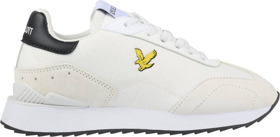 Lyle & Scott Wrath sneakers wit Jongens Textiel Logo 30 - Foto 2