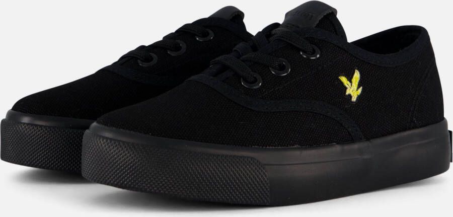 Lyle & Scott Wick Sneakers zwart Canvas