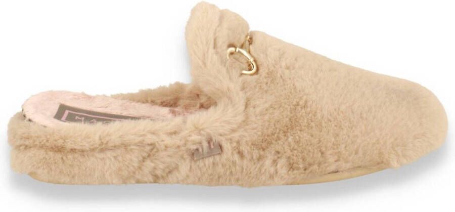 Macarena Dames Pantoffel Beige