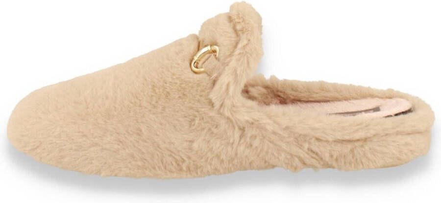 Macarena Dames Pantoffel Beige