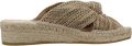 Macarena Sandalen met sleehak Erika2 - Goud