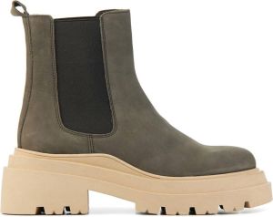 Mace Vrouwen Nubuck Enkellaarsjes Laarzen Damesschoenen M1111 Bruin