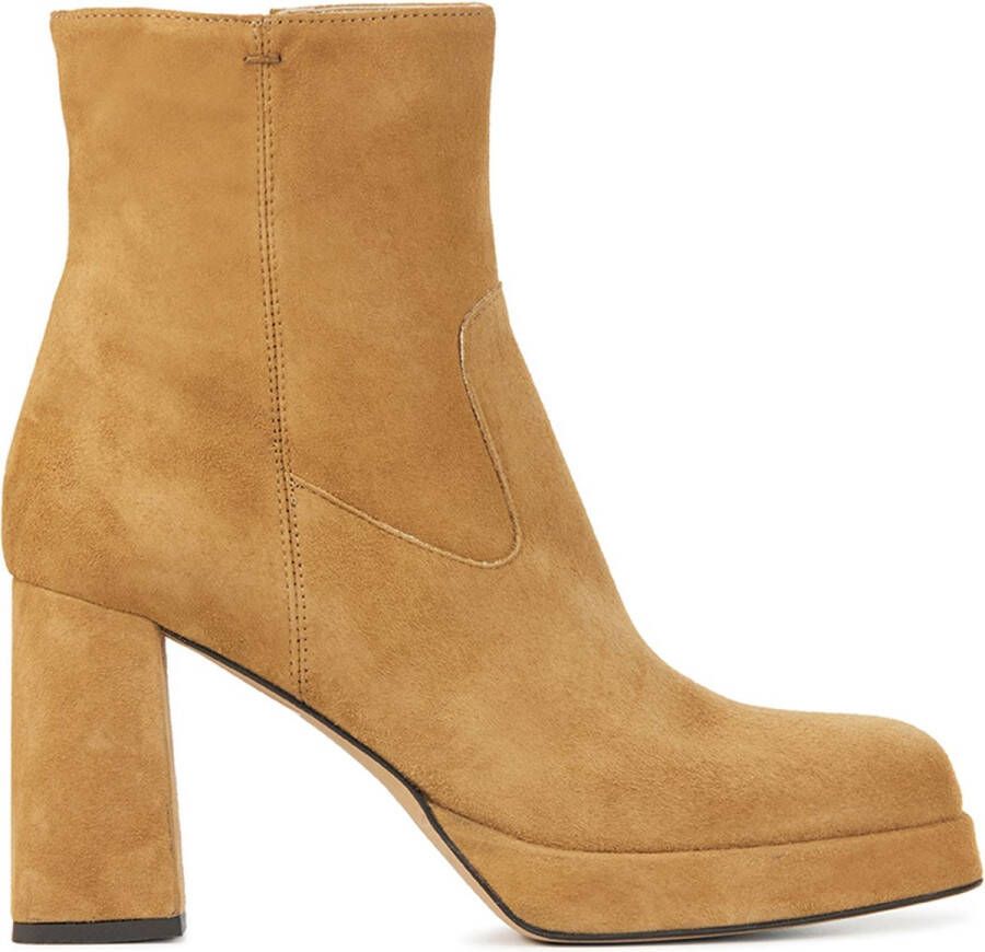 MACE Enkellaarsjes Dames M1122 Maat: 41 Materiaal: Suède Kleur: Bruin - Foto 1