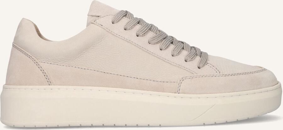 Mace Enzo-23 Sneakers Heren Leren Sneaker Grijs