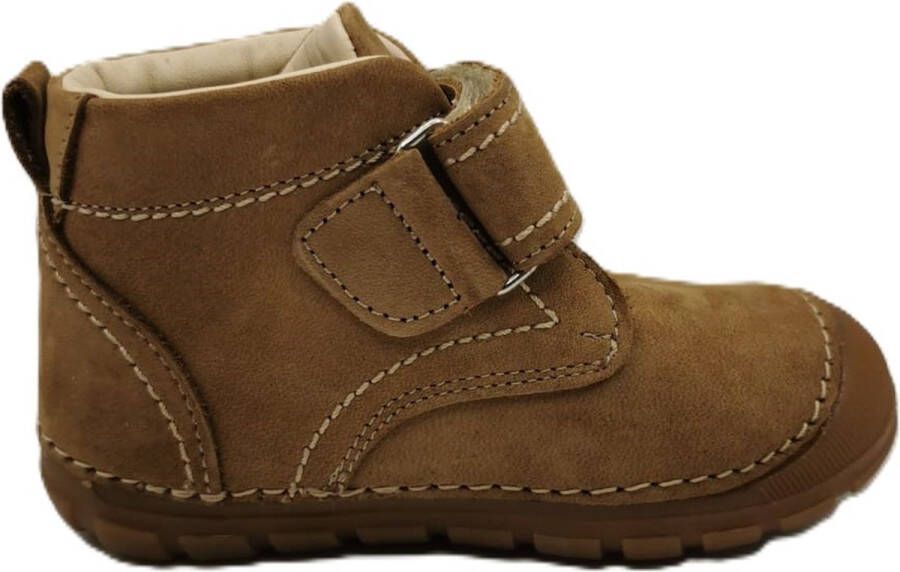 MadamPaola Kinderschoenen jongens Kinderschoenen Klittenband Bruin