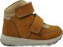 MadamPaola Kinderschoenen jongens Kinderschoenen Klittenband Cognac - Thumbnail 2