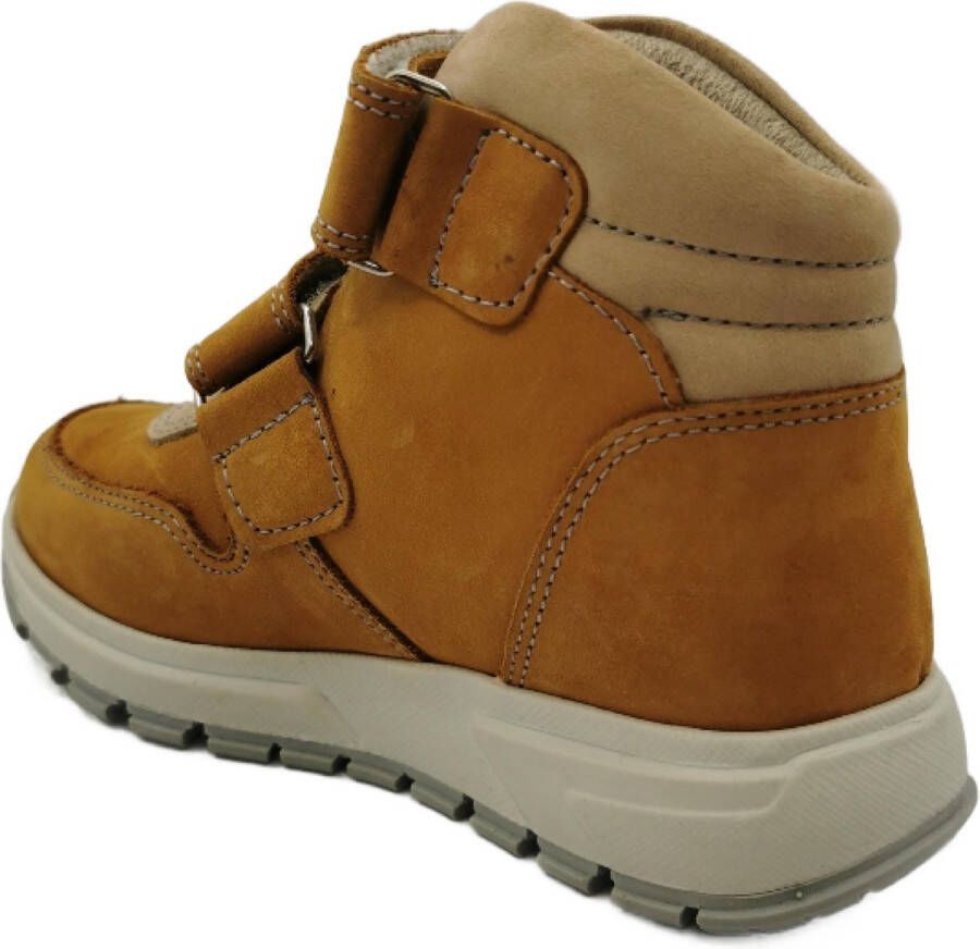 MadamPaola Kinderschoenen jongens Kinderschoenen Klittenband Cognac