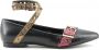 Made in Italia Schoenen Ballerina's ANTONELLA-NERO-MELANZ-BRONZO Dames zwart donkerrood - Thumbnail 7