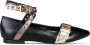 Made in Italia Schoenen Ballerina's ANTONELLA-NERO-MELANZ-BRONZO Dames zwart donkerrood - Thumbnail 5
