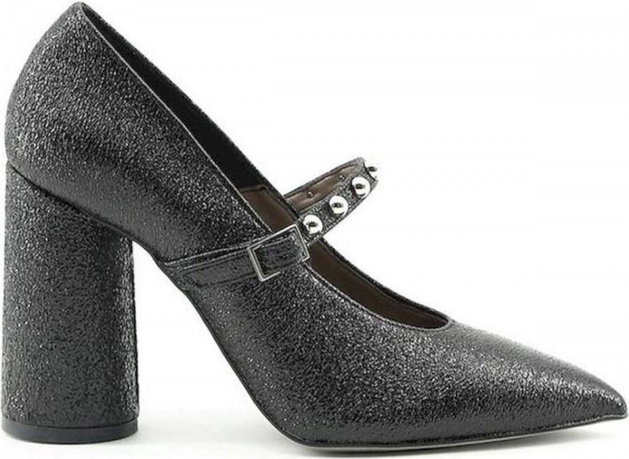 Made in Italia Vrouwenpumps met Studs op de Voorkant Black Dames