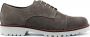 Made in Italia Luxe Suède Ronde Neus Veterschoenen Brown Dames - Thumbnail 6