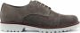 Made in Italia Luxe Suède Ronde Neus Veterschoenen Brown Dames - Thumbnail 5