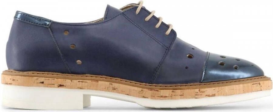 Made in Italia Schoenen Veterschoenen LETIZIA-BLU Dames Blauw