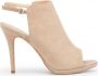 Made in Italia Suede Enkelband Sandalen Beige Dames - Thumbnail 1