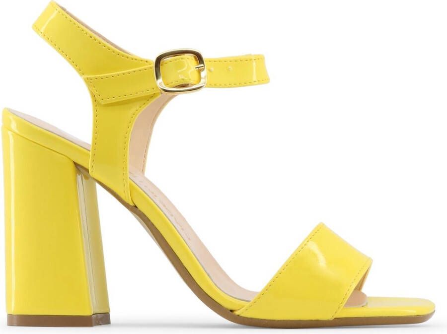 Made in Italia Lente Zomer Dames Synthetisch Leren Sandalen Geel Dames
