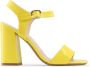 Made in Italia Lente Zomer Dames Synthetisch Leren Sandalen Geel Dames - Thumbnail 7