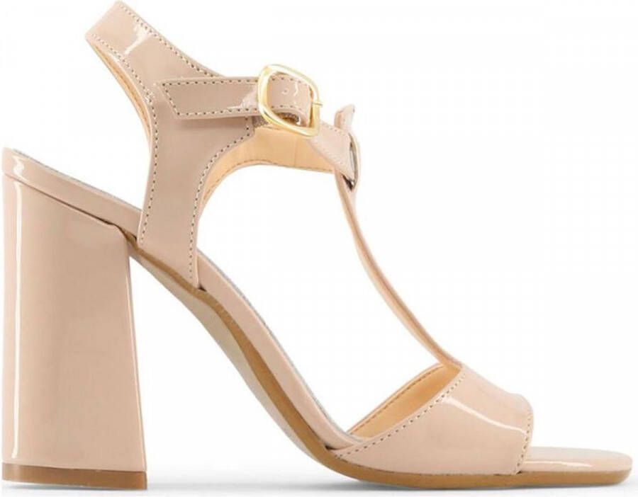 Made in Italia Verstelbare enkelband hak sandalen Brown Dames